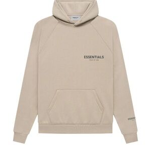 Fear of God Essentials Tan Hoodie